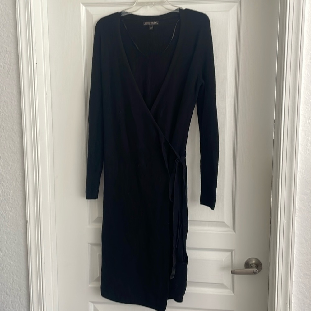 Banana Republic Black Knit Dress